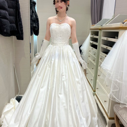 miomoriさんのウエディングドレスの写真