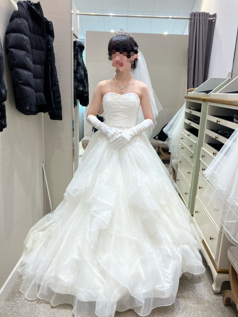 miomoriさんのウエディングドレスの写真