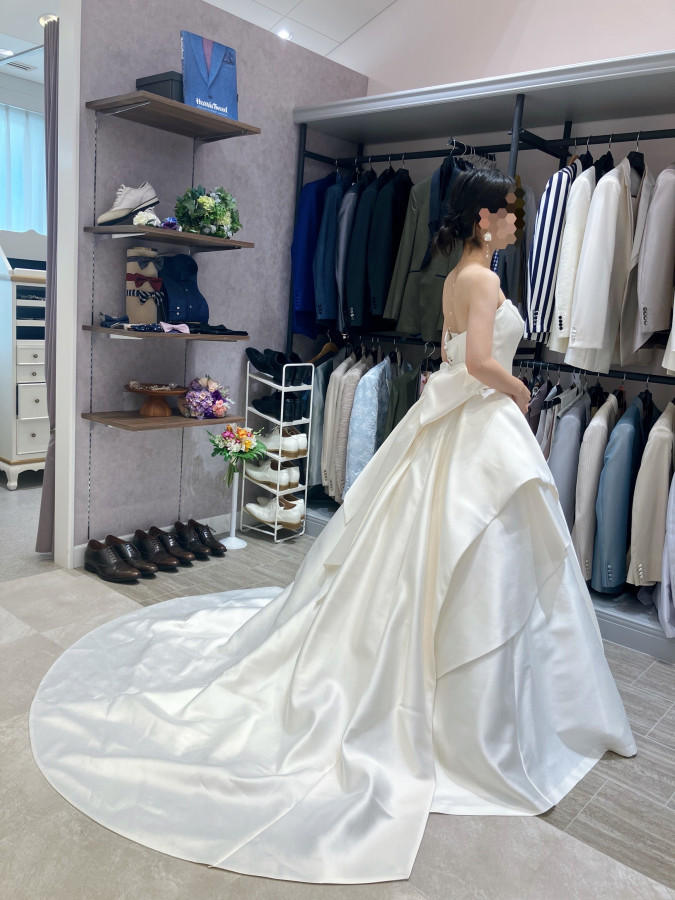 miomoriさんのウエディングドレスの写真