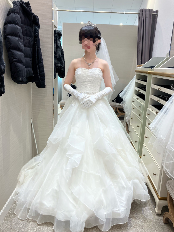 miomoriさんのウエディングドレスの写真