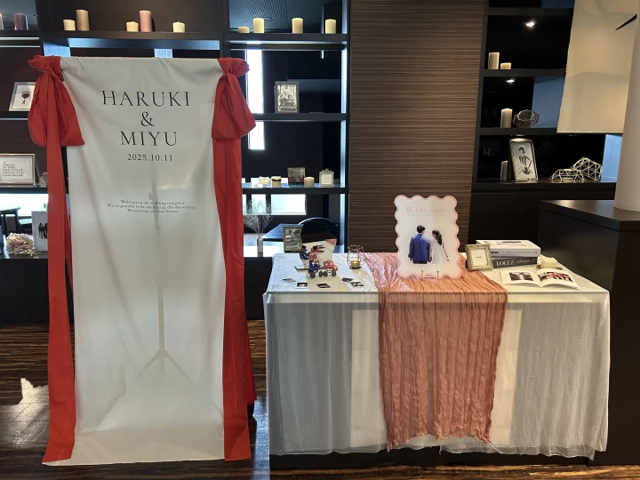 ぽんさんの会場装飾アイテムの写真