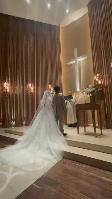 みっちょびさんのウエディングドレスの写真