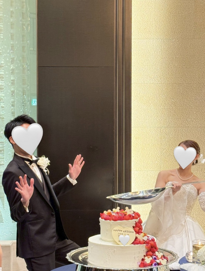 tkmzさんのウエディングケーキの写真