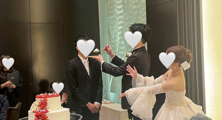 tkmzさんのウエディングケーキの写真