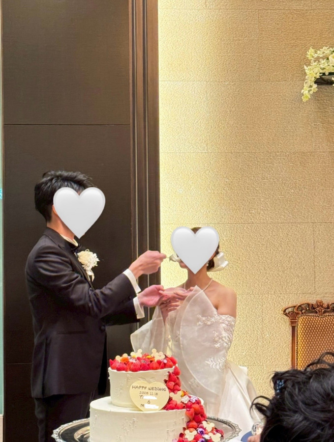 tkmzさんのウエディングケーキの写真