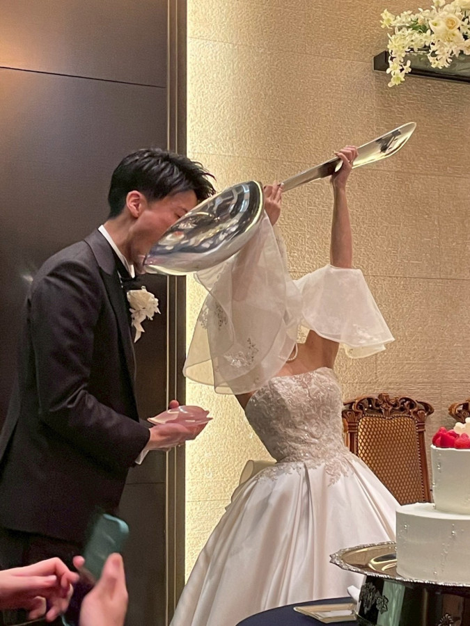 tkmzさんのウエディングケーキの写真