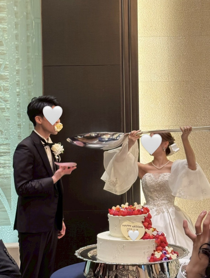 tkmzさんのウエディングケーキの写真