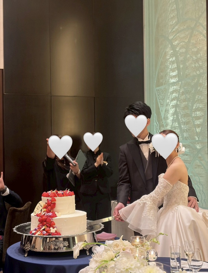 tkmzさんのウエディングケーキの写真