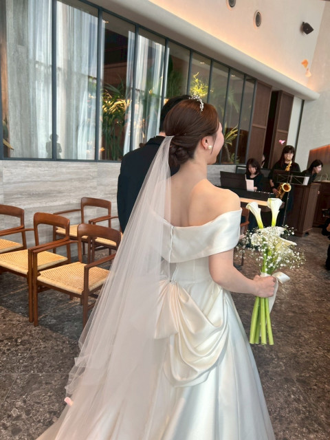 ななみんさんのウエディングドレスの写真