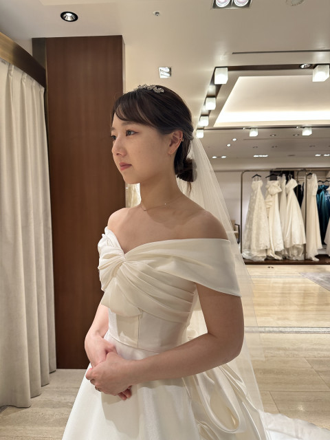 ななみんさんのウエディングドレスの写真