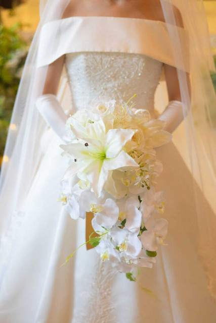 ショウさんのブーケ・ブートニアの写真