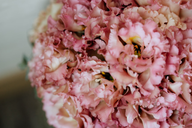 Mさんのブーケ・ブートニアの写真