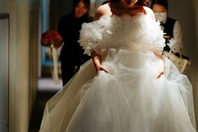 Mさんのウエディングドレスの写真