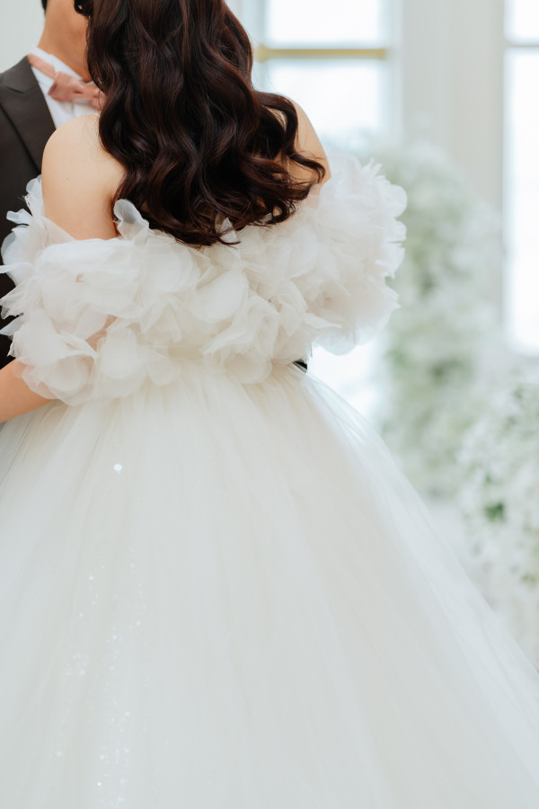 Mさんのウエディングドレスの写真