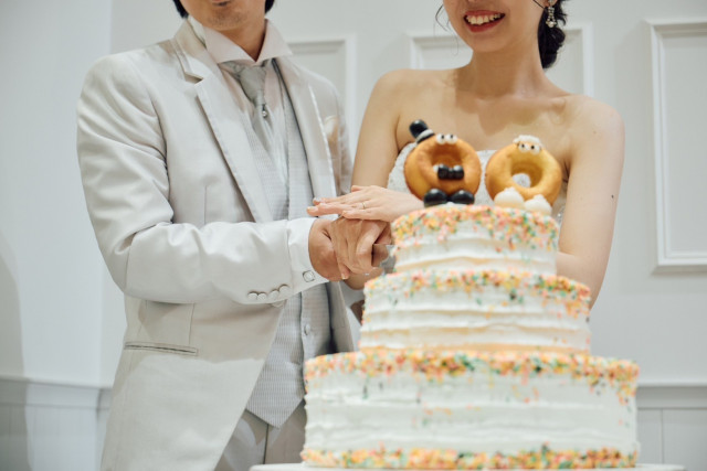 りんかさんのウエディングケーキの写真