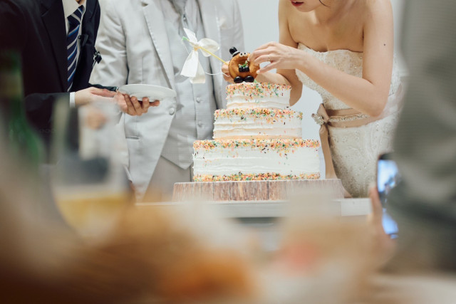 りんかさんのウエディングケーキの写真