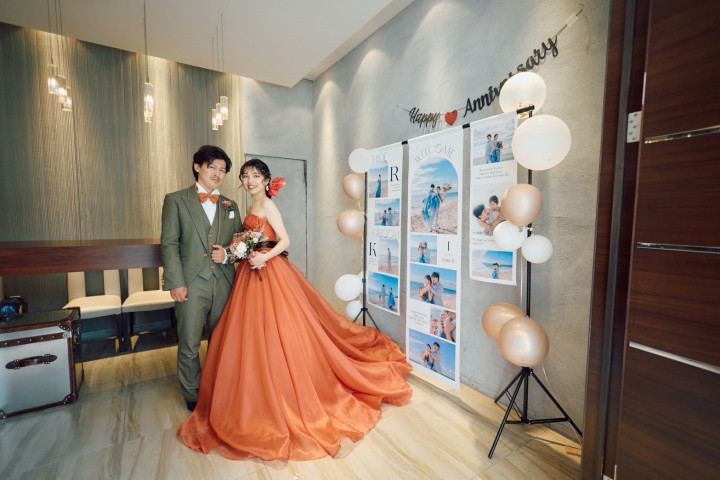 りんかさんのカラードレスの写真