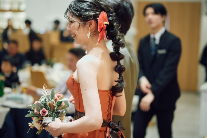 りんかさんのカラードレスの写真