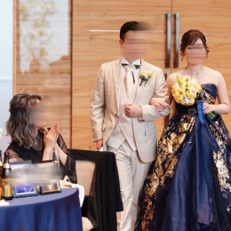 塩さんのウエディングドレスの写真