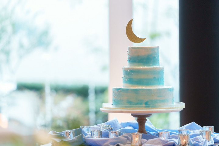 塩さんのウエディングケーキの写真