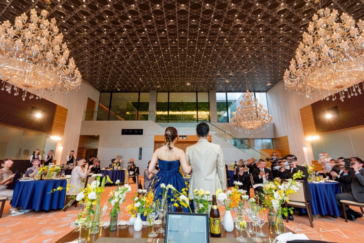 ゲストと楽しめた結婚式