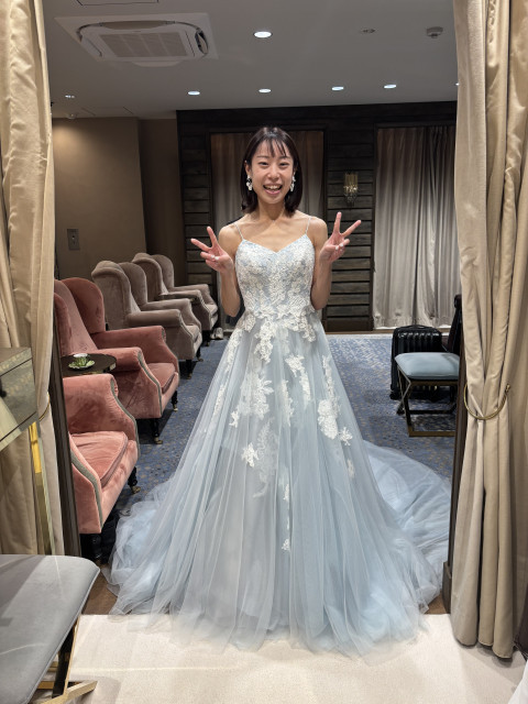 さくさくぱんださんのカラードレスの写真