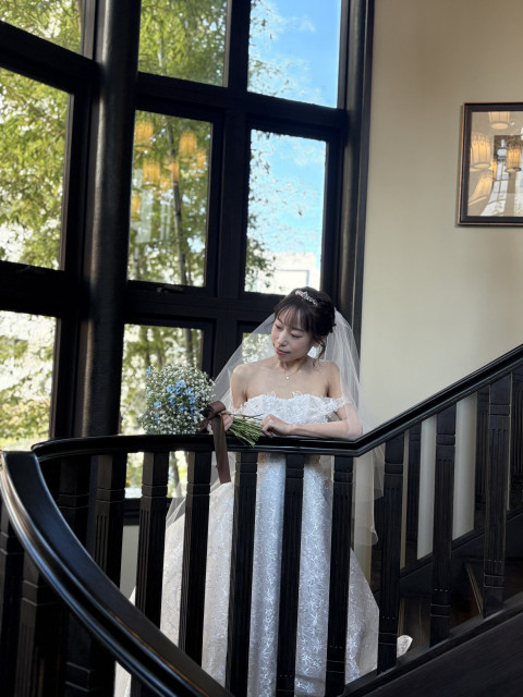 さくさくぱんださんのブーケ・ブートニアの写真