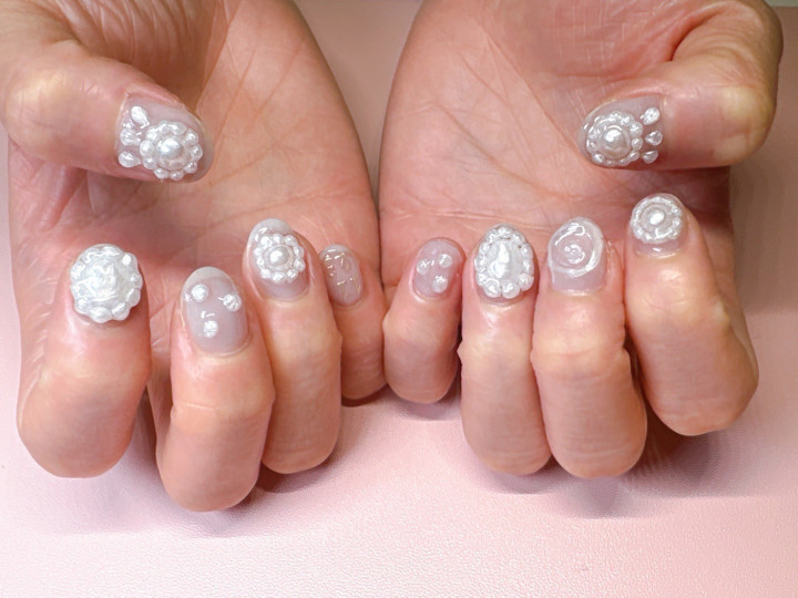 さくさくぱんださんのネイルの写真