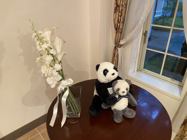 たぬさんのブーケ・ブートニアの写真