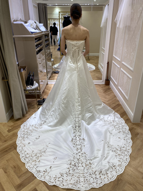 たぬさんのウエディングドレスの写真