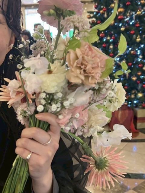 たにたにさんのブーケ・ブートニアの写真