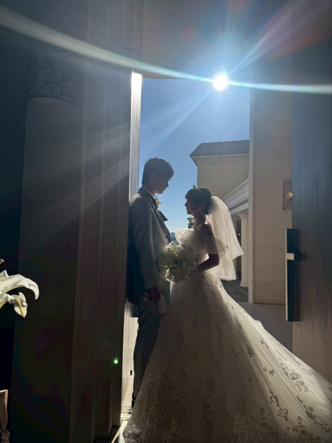 大好きな人たちに囲まれた幸せな結婚式!