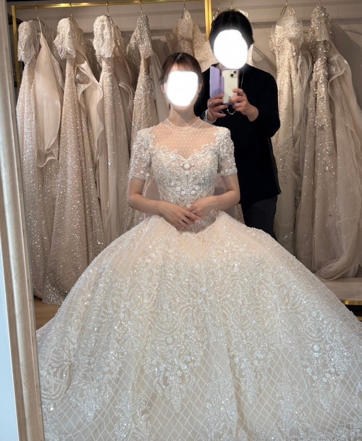 hmさんのウエディングドレスの写真