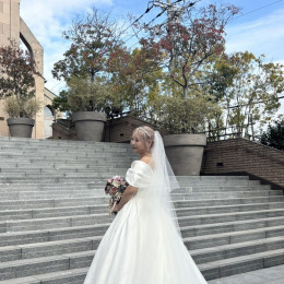 ななさんのウエディングドレスの写真
