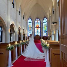 ななさんのウエディングドレスの写真