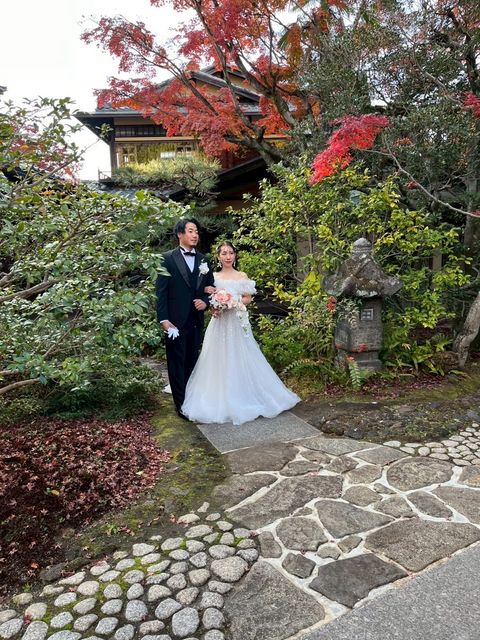 meさんのウエディングドレスの写真