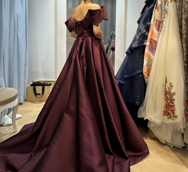 るんさんのカラードレスの写真