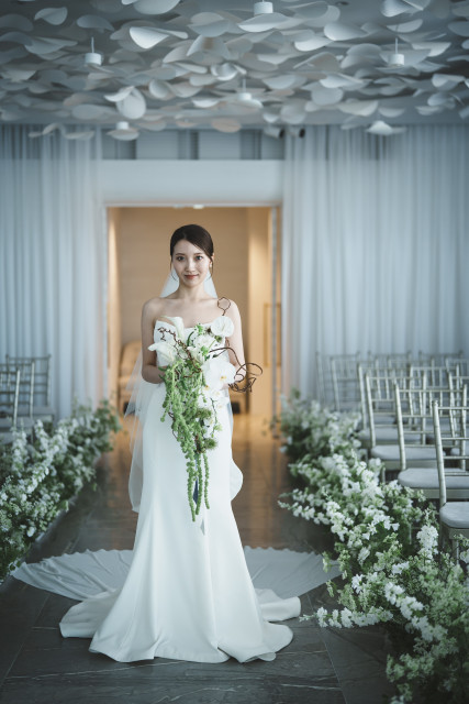 renaさんのウエディングドレスの写真