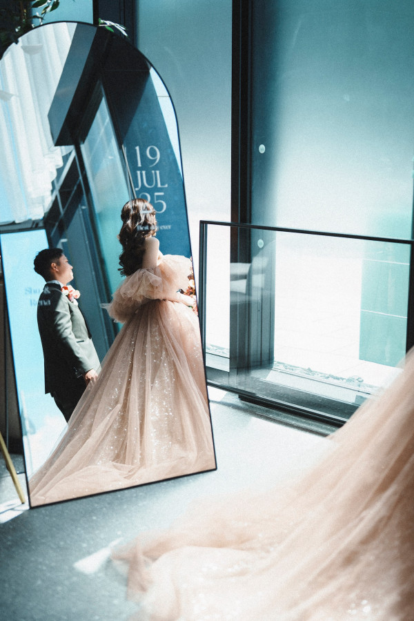 renaさんのカラードレスの写真