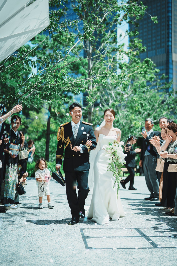 笑いあり、涙ありの結婚式