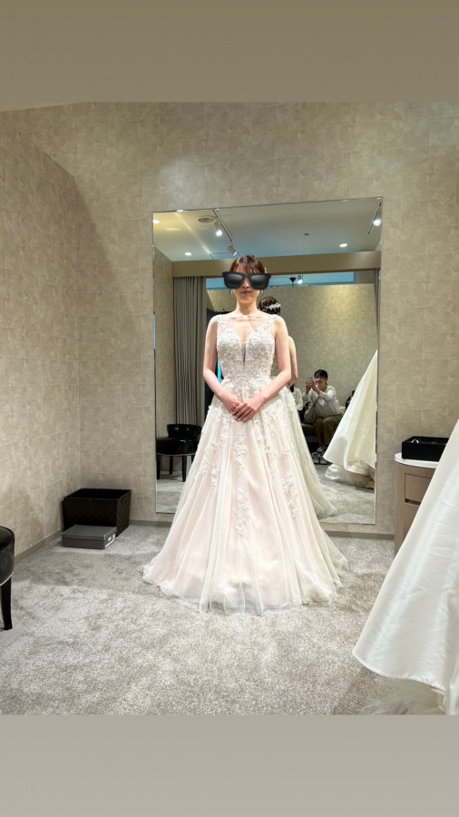 あおちゃんさんのウエディングドレスの写真