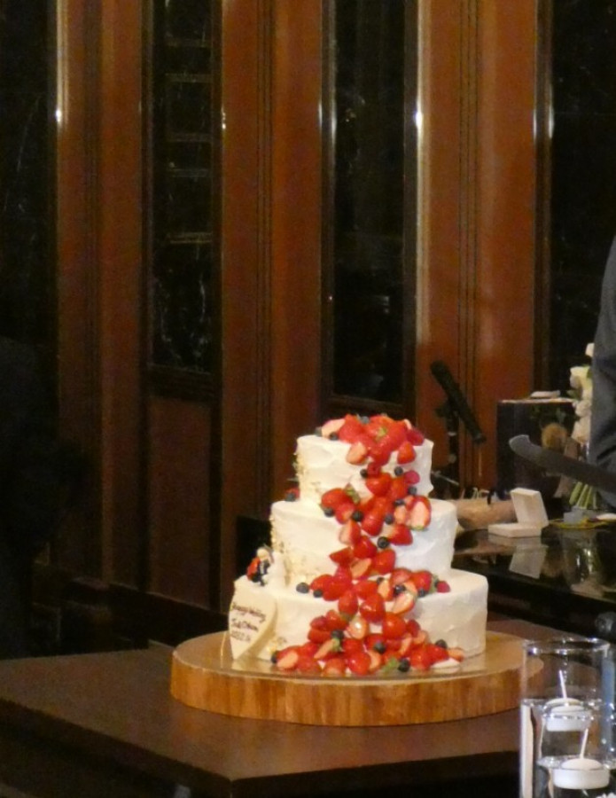 minさんのウエディングケーキの写真