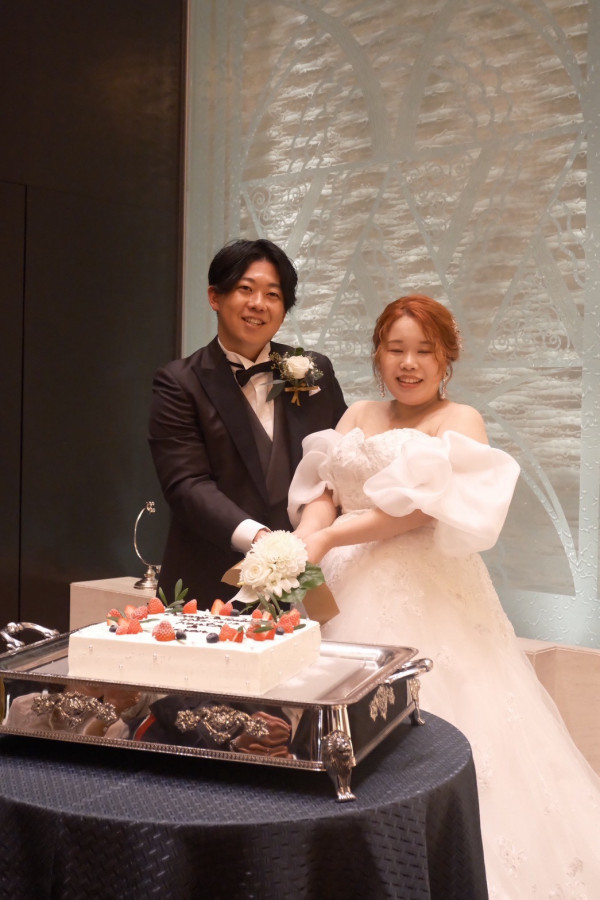 まっけんさんのウエディングケーキの写真