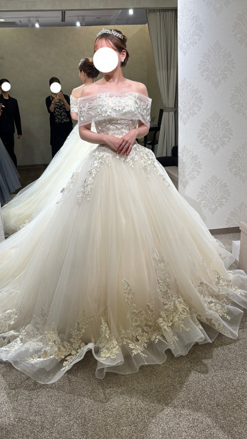 みゆさんのウエディングドレスの写真