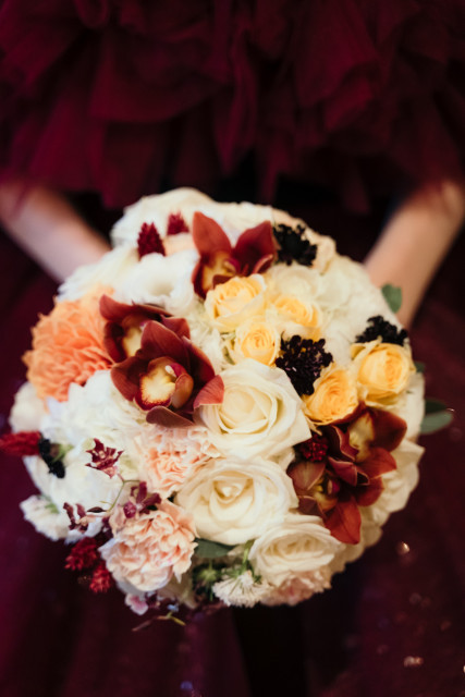 つばきさんのブーケ・ブートニアの写真