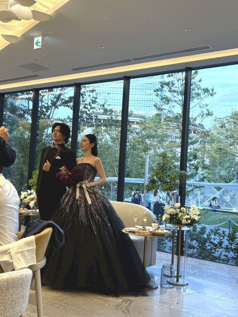 ミヅキさんのカラードレスの写真