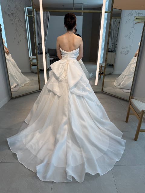 えりぴぃさんのウエディングドレスの写真