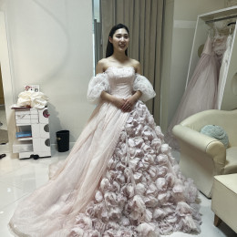 ワカさんのカラードレスの写真