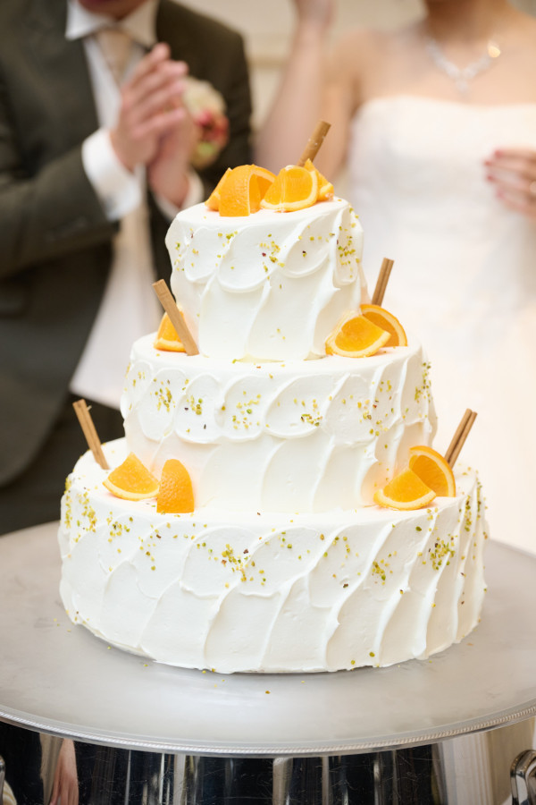 ひーさんのウエディングケーキの写真