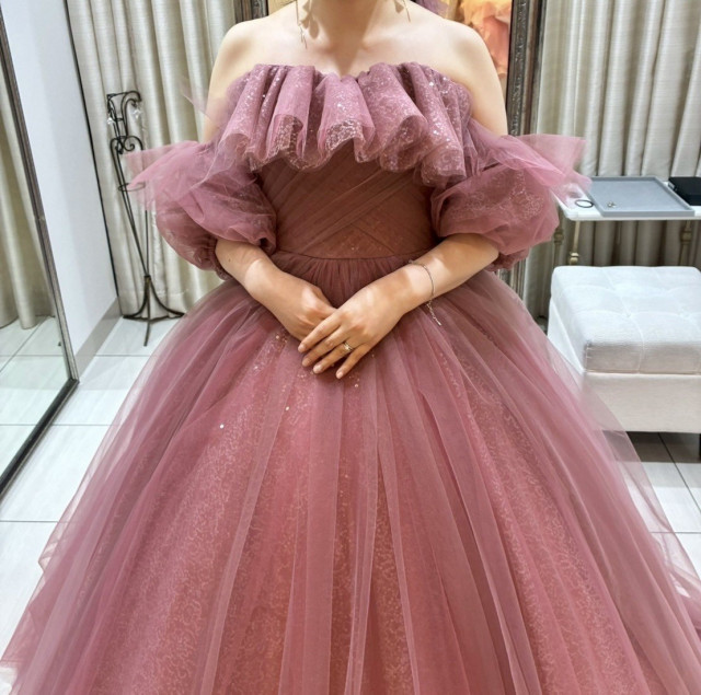 まこさんのカラードレスの写真